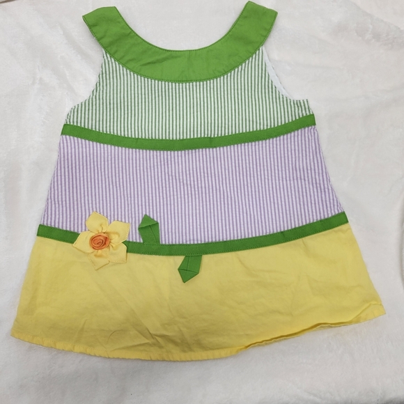 🌴5 for $25🌴 Gymboree Girls Shirt-Dress Top Size 3 Summer Spring Easter - Picture 1 of 11